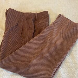 NWOT Alter’d state brown corduroy pants XS